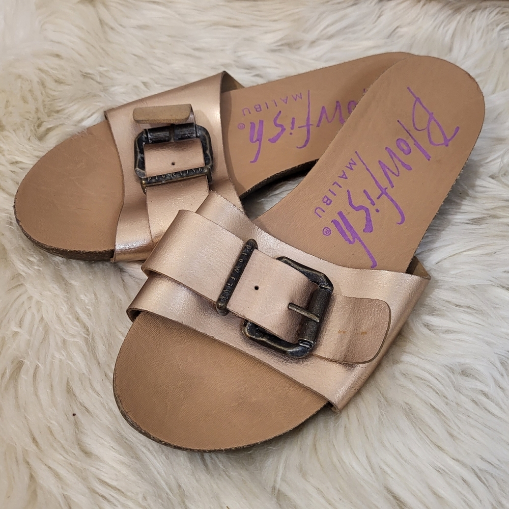 Blowfish Malibu Buckle Slide Sandals